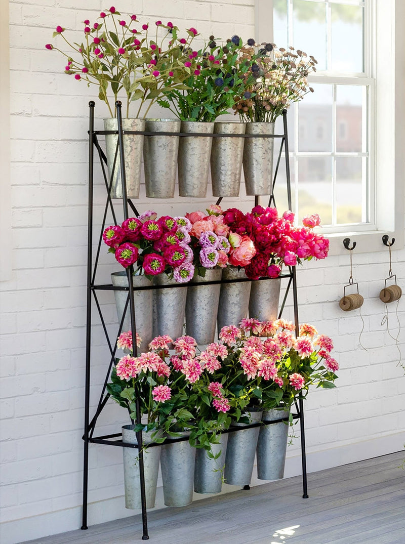 3 - Tier Floral Stand - HJDCR0322 - OS