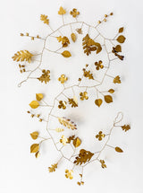 6' Gold Leaf Garland - HJHOL0231 - OS