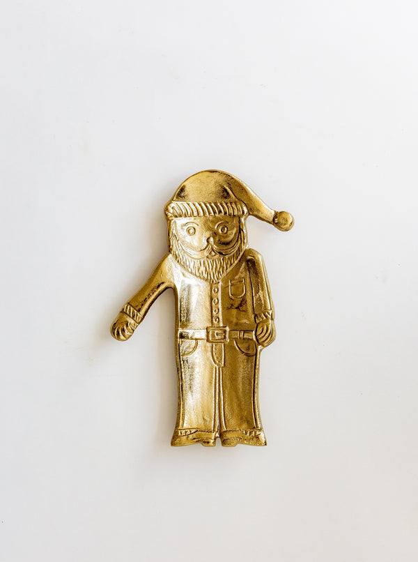 Gold Santa Dish