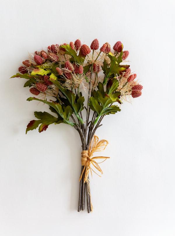 Faux Mini Thistle Bouquet