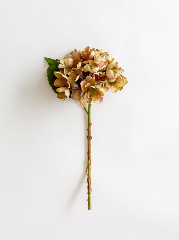 Faux Dusk Hydrangea Stem