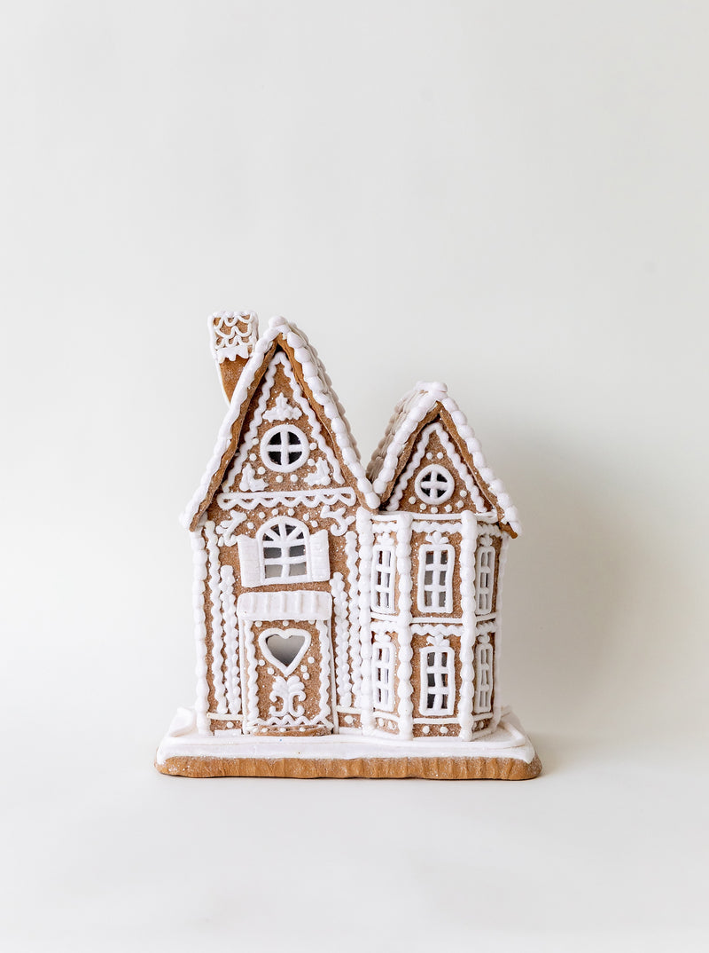 Lighted Gingerbread House No. 4