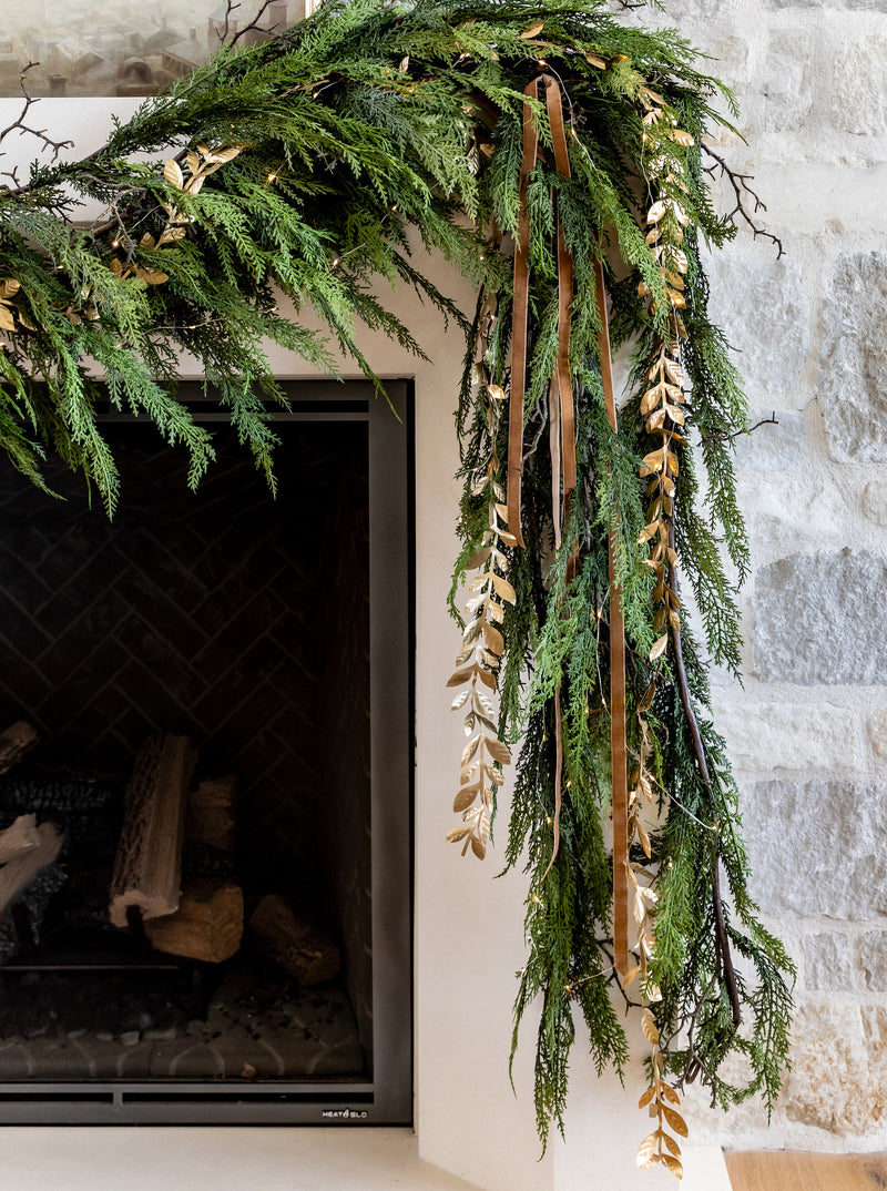 Faux 6' Cedar Twig Garland