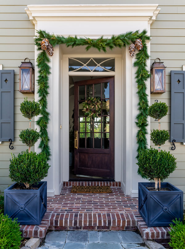 Faux 6' Mixed Pine & Juniper Garland