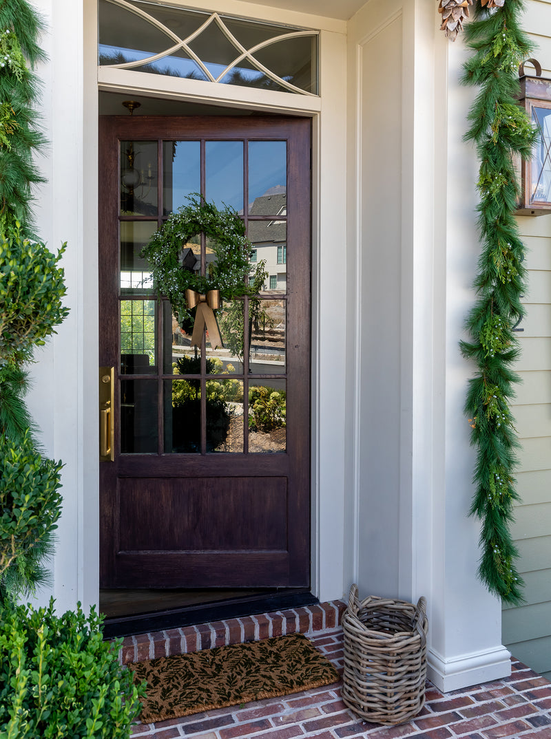 Faux Juniper Berry Wreath