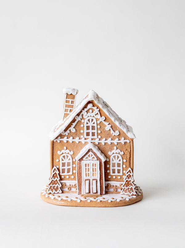 Lighted Gingerbread House No. 3