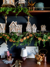 Lighted Gingerbread House Ornaments