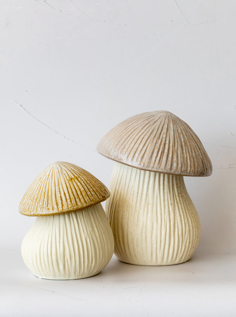 Mushroom Cap Canister