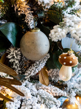 Distressed Frost Ornaments