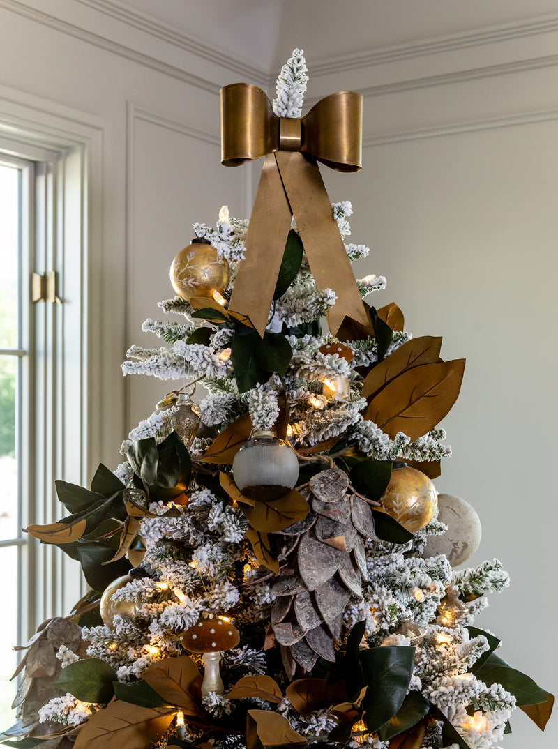 Birch Bark Pinecone Ornament