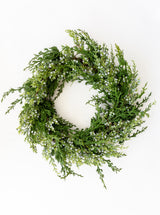 Faux Juniper Berry Wreath