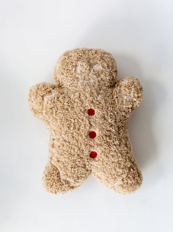 Boucle Gingerbread Pillow