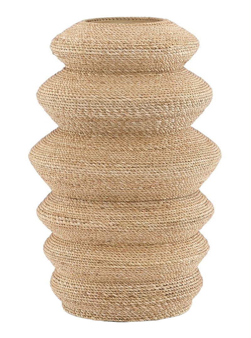 Abaca Rope Vessel - HJDCR0201 - OS