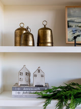 Antique Brass Bells | Set of 3 - HJHOL0210 - OS