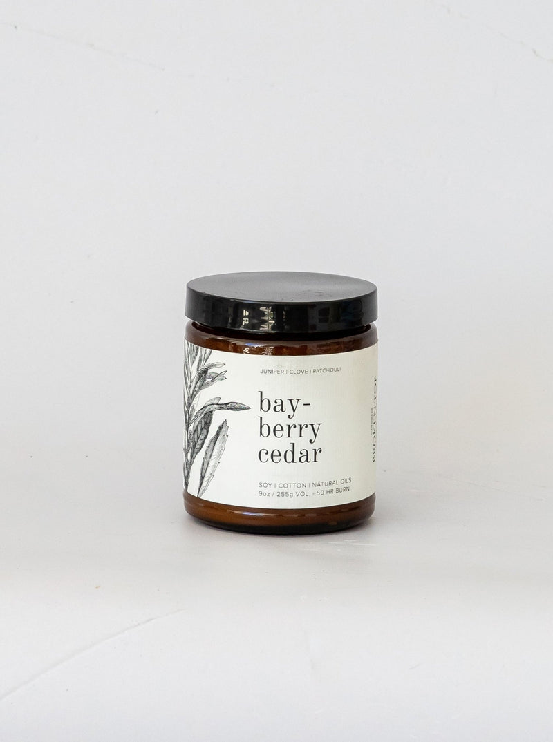 Bayberry Cedar Candle - HJHOL0125 - OS