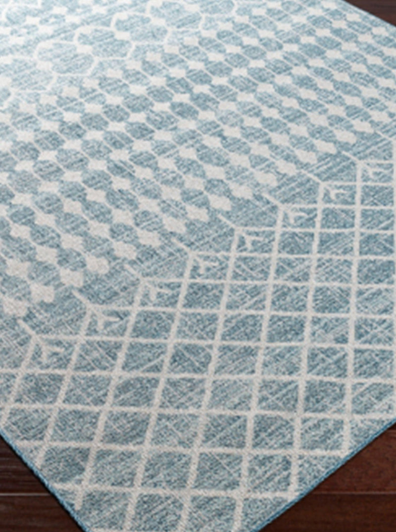 Bowden Blue Indoor/Outdoor Rug - HJRUG0162 - 2x3