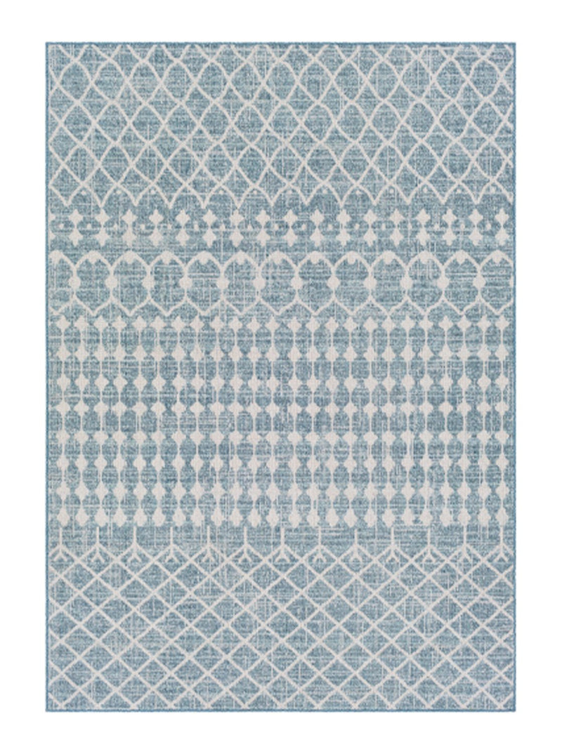 Bowden Blue Indoor/Outdoor Rug - HJRUG0162 - 2x3