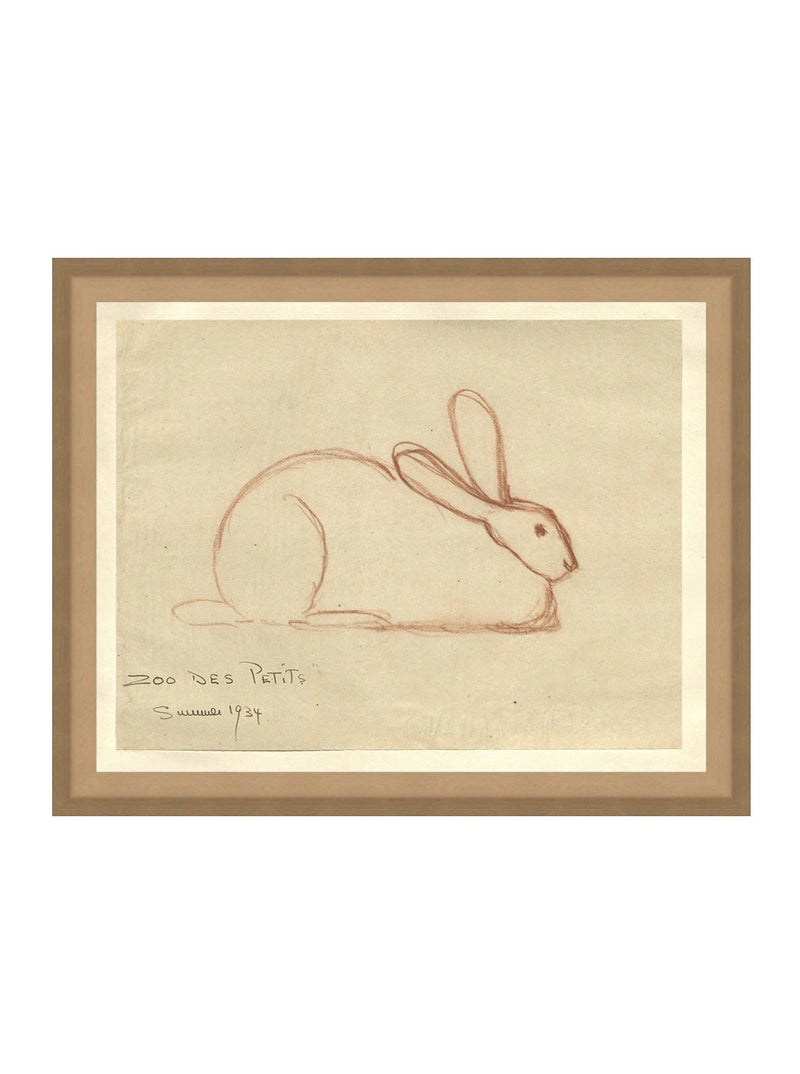 Bunny Sketch - HJART0032 - SND - 8x10