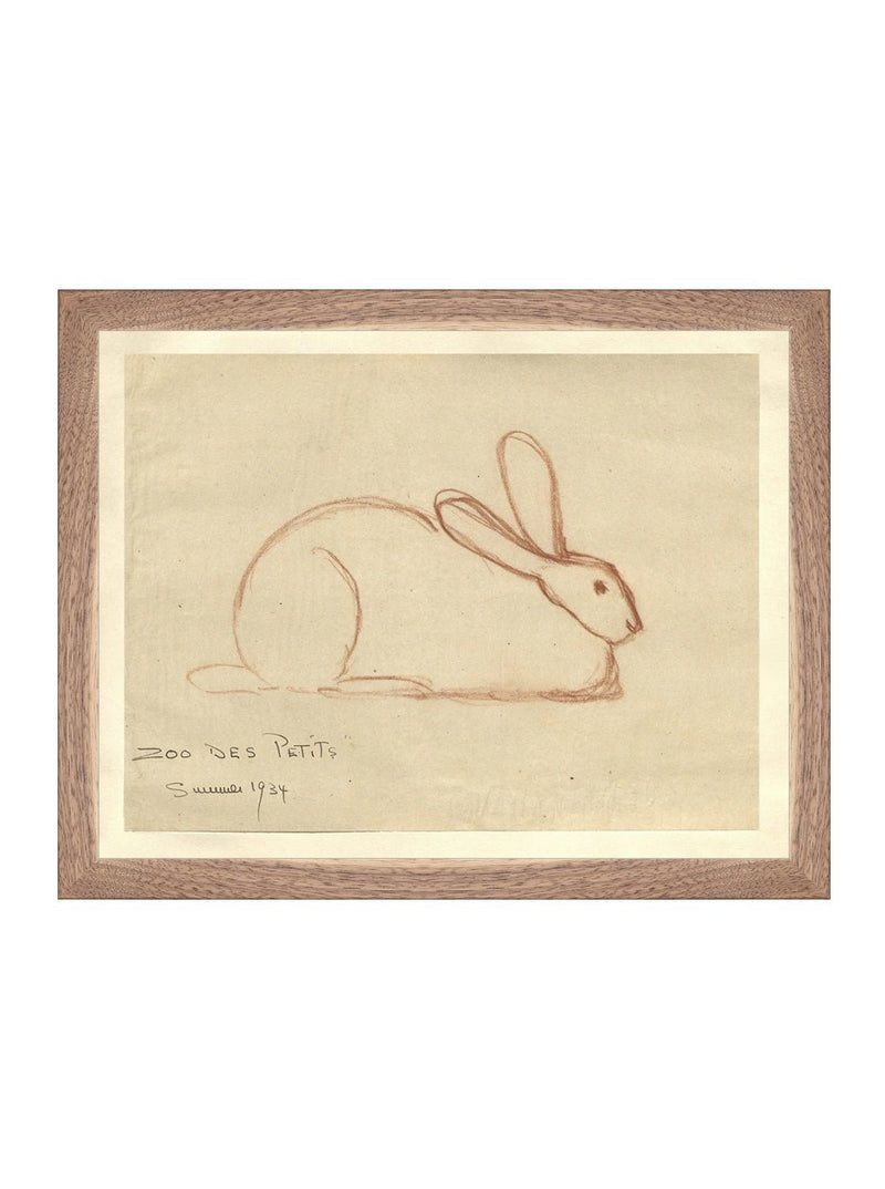 Bunny Sketch - HJART0032 - WNT - 11x14