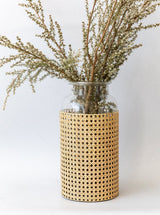 Cane Wrapped Vase - HJDCR0049 - OS