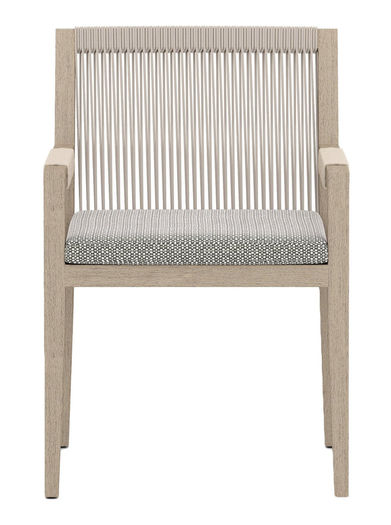 Christopher Outdoor Dining Arm Chair - HJCHR0360 - ASH