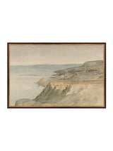 Coastal Cliffs - HJART0064 - BLK - 20x30