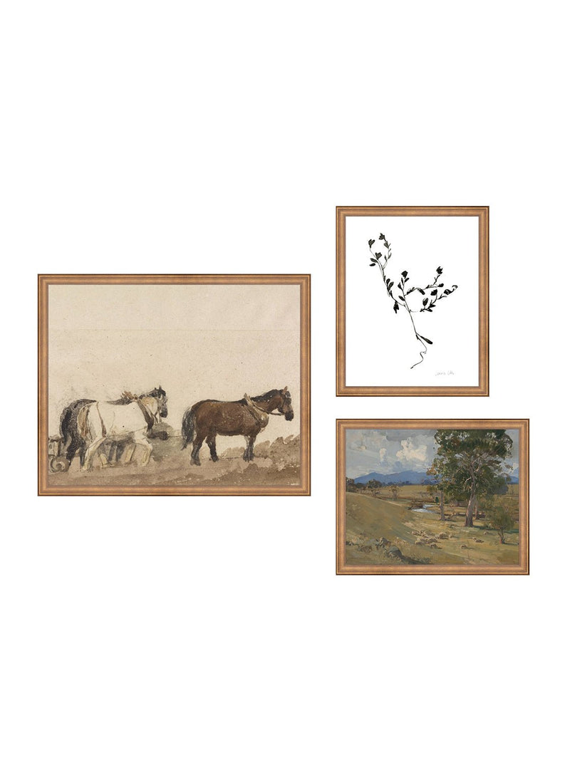 Countryside 3 - Piece Gallery Art Bundle - 