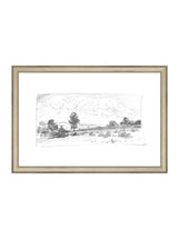 Countryside Sketch 1 - HJART0033 - SIL - 11x16