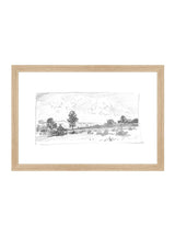 Countryside Sketch 1 - HJART0033 - OAK - 11x16