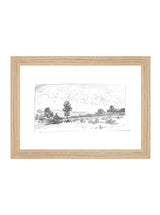 Countryside Sketch 1 - HJART0033 - OAK - 8x11