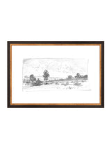 Countryside Sketch 1 - HJART0033 - BLK - 11x16