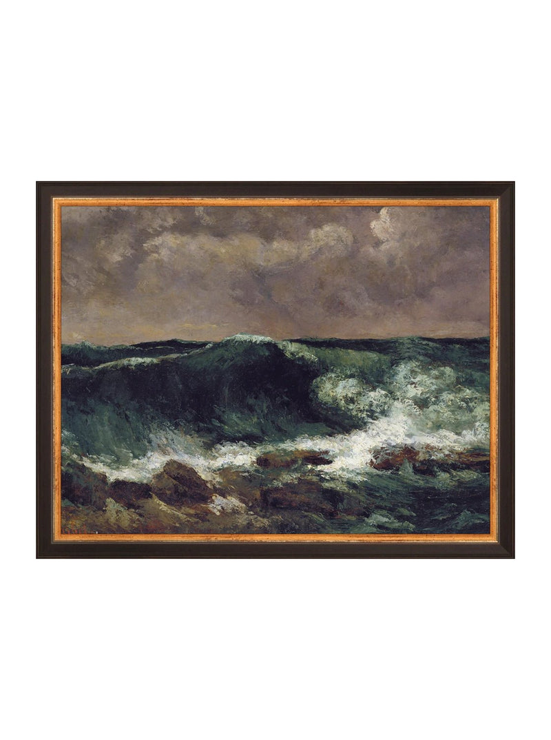 Crashing Waves - HJART0087 - BLK - 11x14