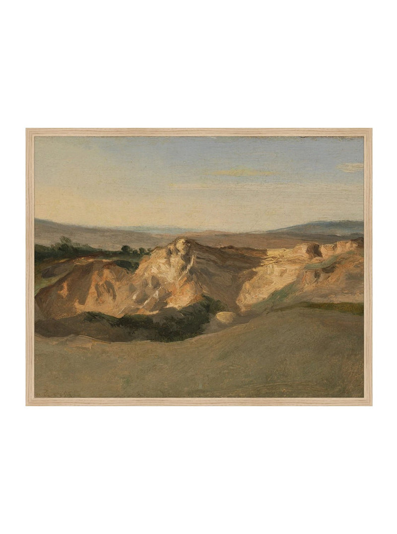 Desert at Dusk - HJART0089 - OAK - 24x30