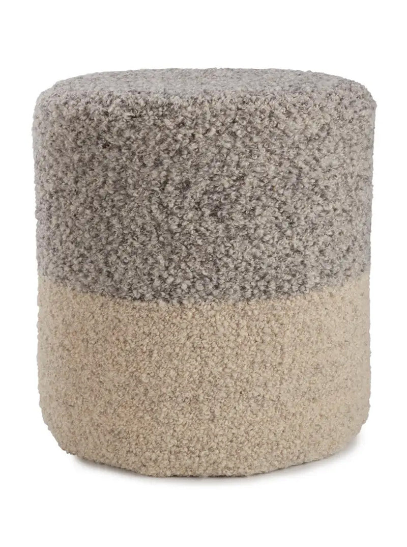 Eero Gray Pouf - HJCHR0214 - GRY