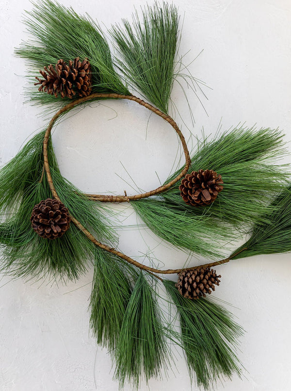 Faux 5' Long Pine Garland - HJHOL0114 - BUN