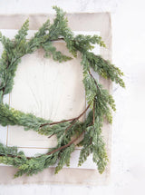 Faux 7' Cedar Garland - HJDCR0220 - BUN