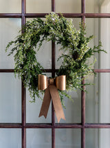 Faux Juniper Berry Wreath - HJHOL0243 - OS