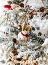 Felt Bunny Ornament - HJHOL0090 - OS