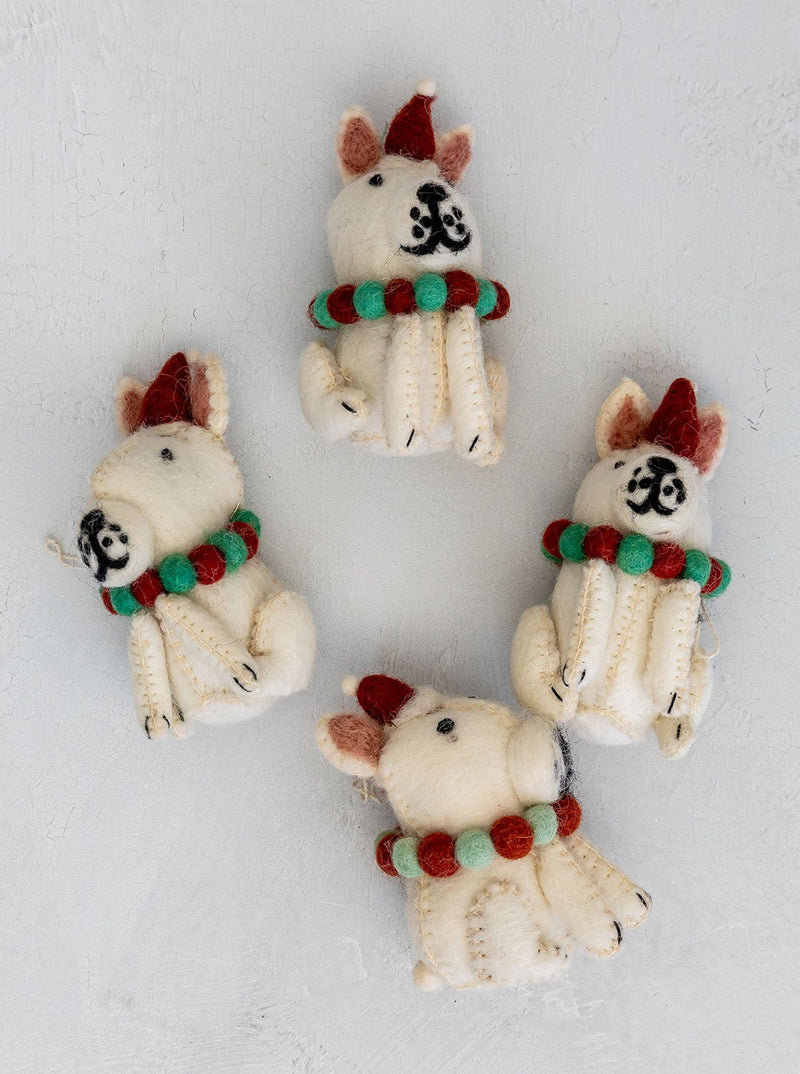 Felt Frenchie Ornament - HJHOL0091 - BUN