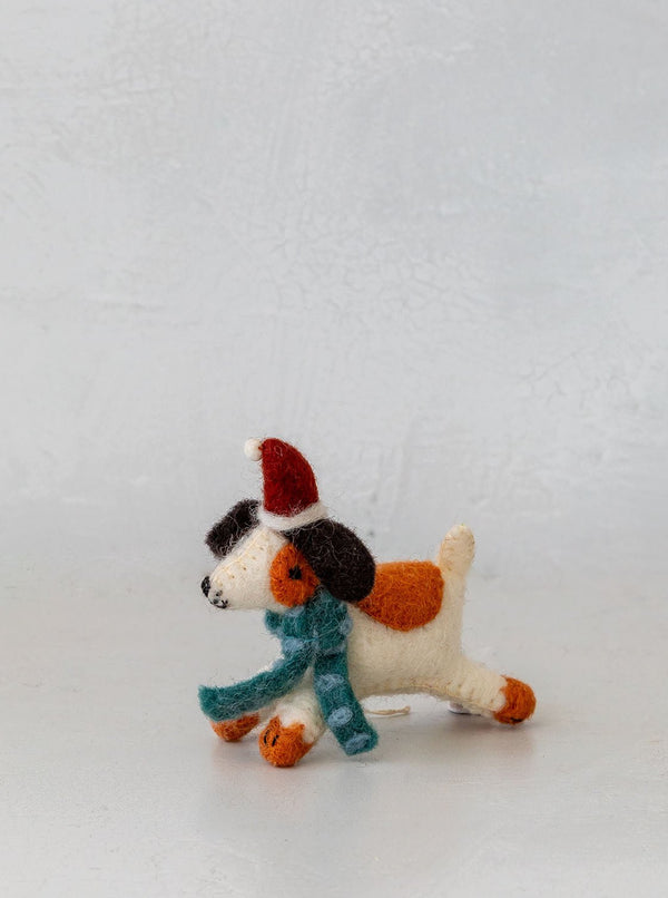 Felt Terrier Ornament - HJHOL0096 - OS