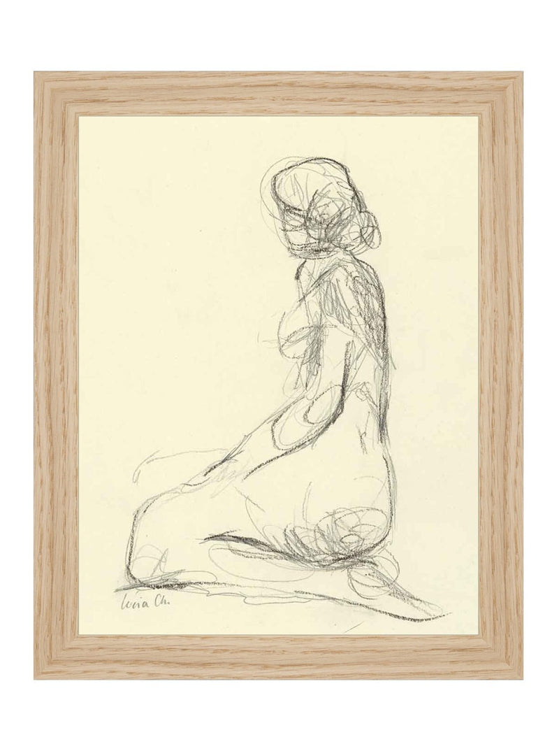 Figure Study - HJART0094 - OAK - 8x10