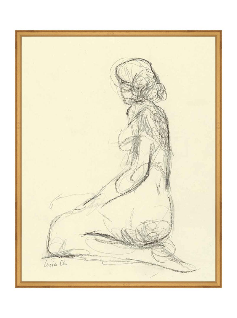 Figure Study - HJART0094 - GLD - 24x30