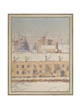 First Snowfall - HJART0246 - SIL - 11x14