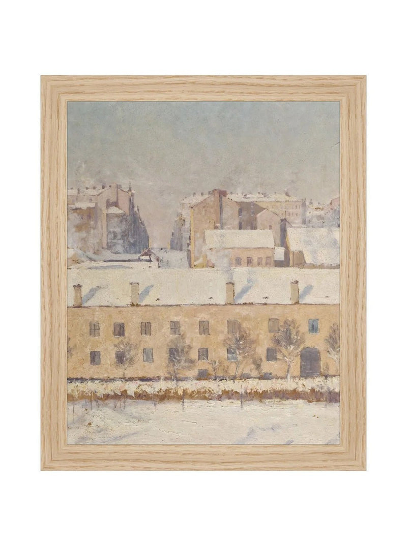 First Snowfall - HJART0246 - OAK - 8x10