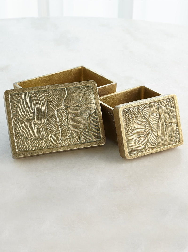 Flora Brass Boxes - HJBTH0059 - SET