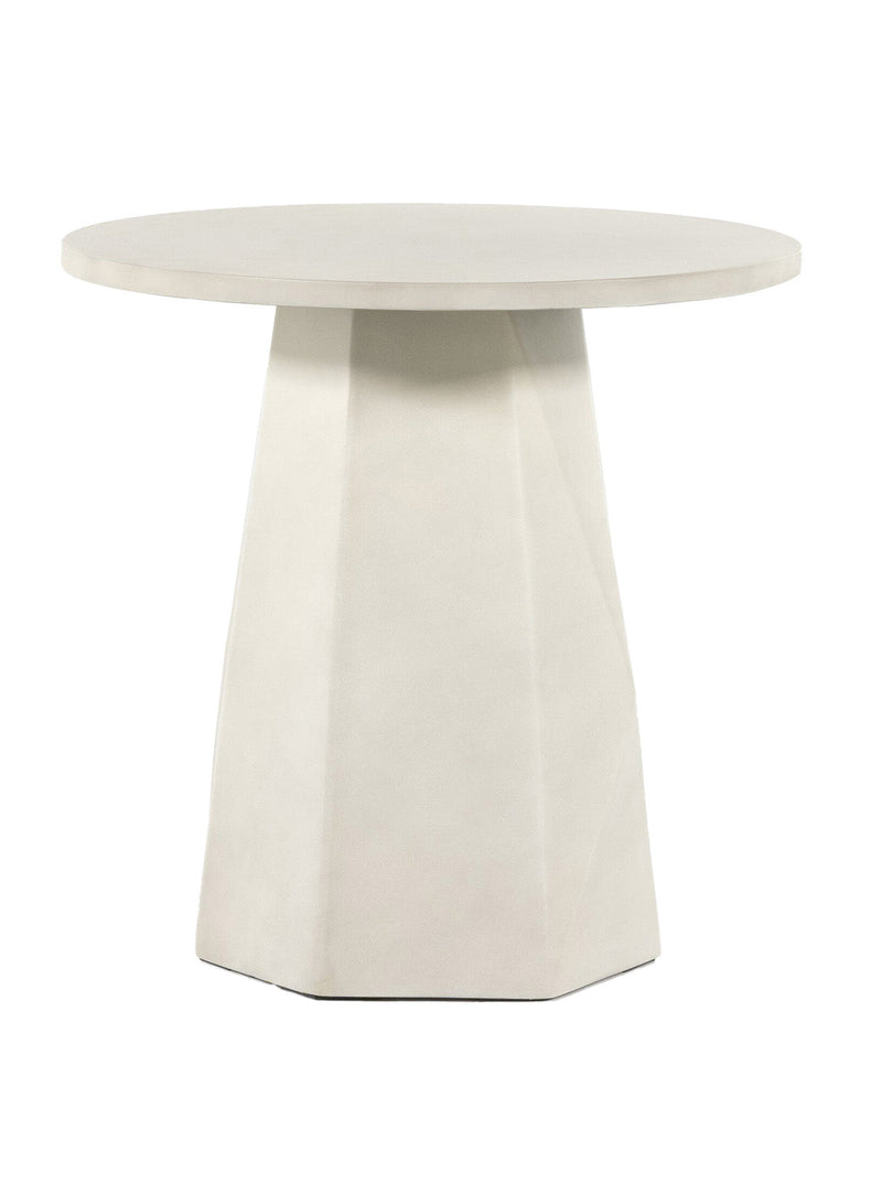 Florian Outdoor Side Table - HJTBL0422 - WHT