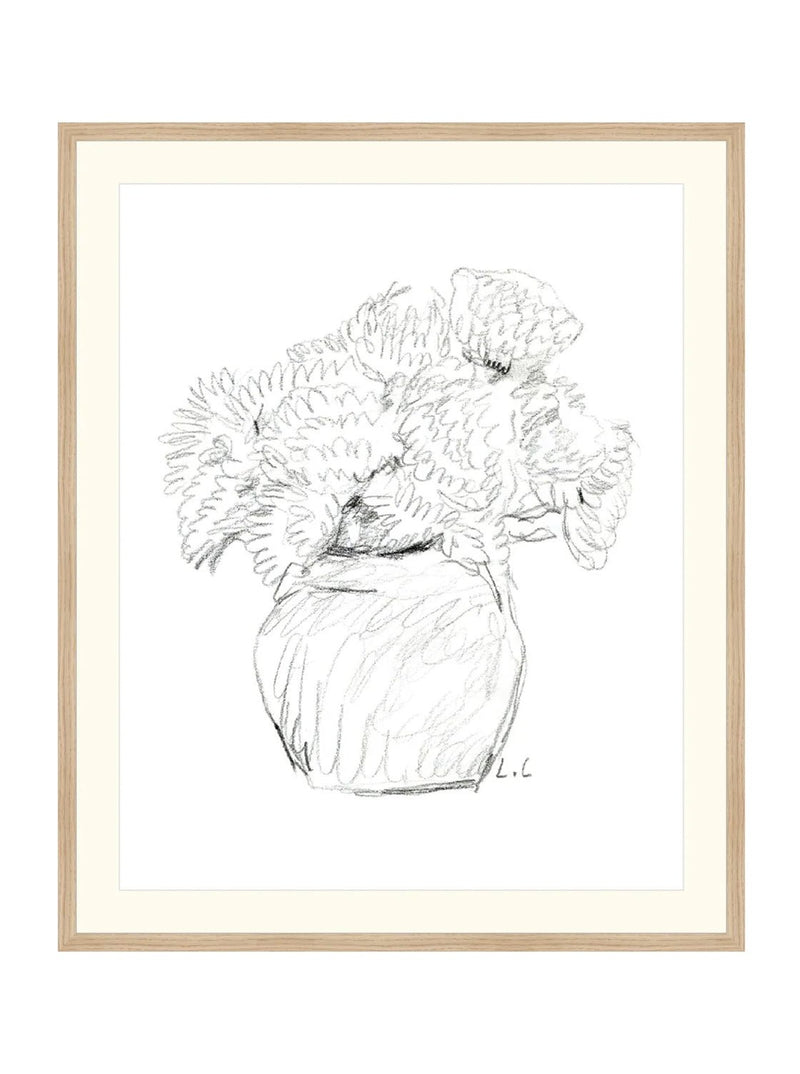 Flower Vase Study - HJART0226 - OAK - 29X35