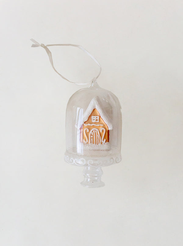 Gingerbread Cloche Ornament