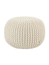 Graham Outdoor Pouf - HJCHR0382 - WHT