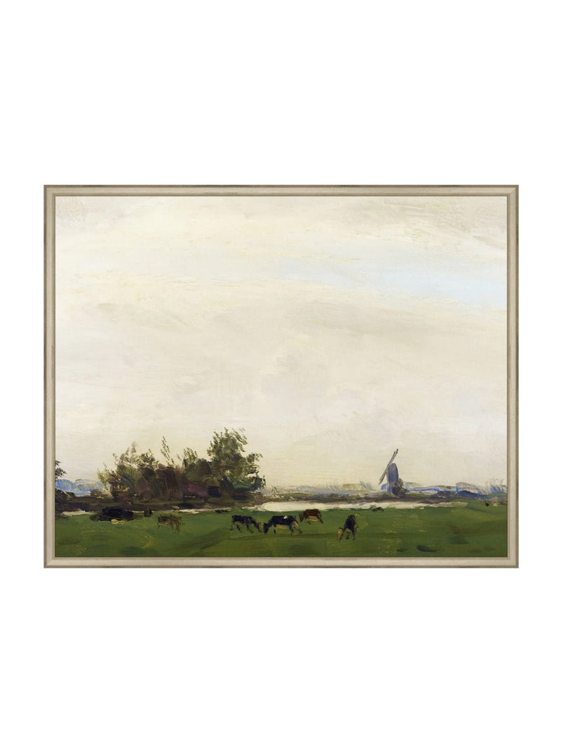 Green Pastures - HJART0177 - SIL - 24x30